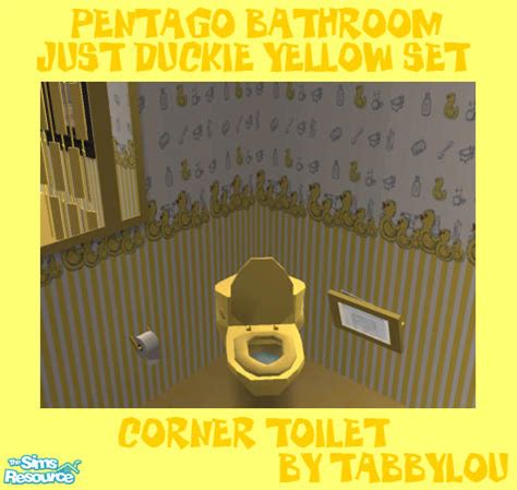 The Sims Resource Tl Pentago Just Duckie Toilet