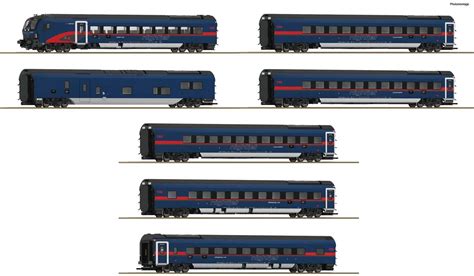 Meises Modelbahncenter Roco Er Set Nightjet Bb Ac