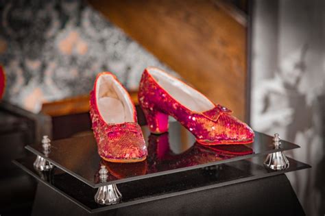 Dorothys Recovered ‘wizard Of Oz Ruby Slippers Hit The Auction Block