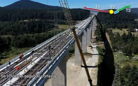 Tren México Toluca Cómo va la construcción al 22 de noviembre de 2021