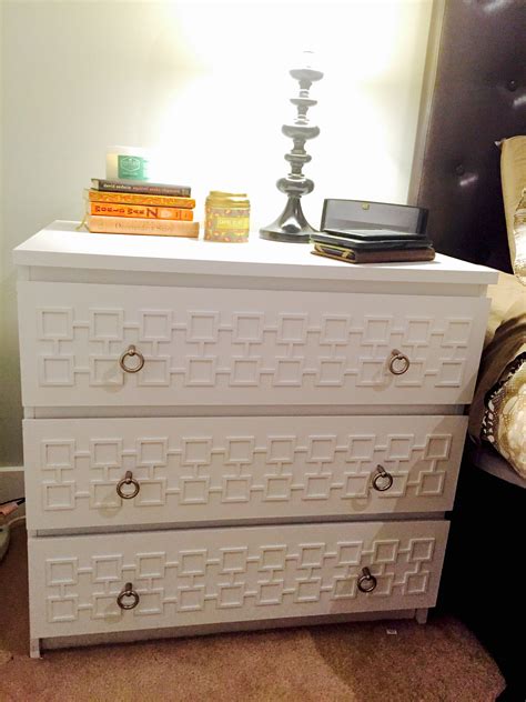 My Ikea Malm Dresser Hack With Harper Pattern Overlays Ikea Malm