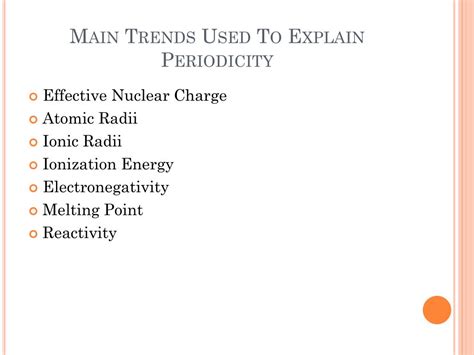 Ppt Chapter 3 Periodicity Powerpoint Presentation Free Download Id 2835696