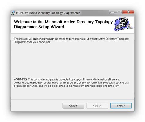 Microsoft Active Directory Topology Diagrammer