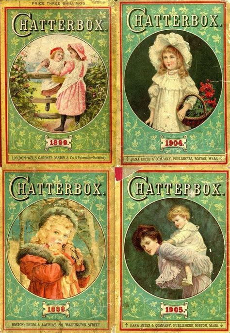 Chatterbox Vol4 1898 1905 Vintage Illustrated Victorian Magazine On