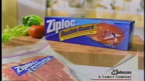 2001 Ziploc Double Guard Commercial Youtube