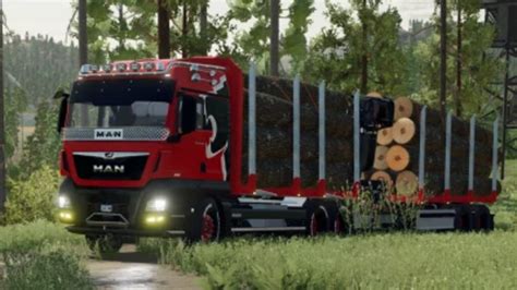 Fs Man Tgx Forest Special V Trucks Mod F R Farming Simulator