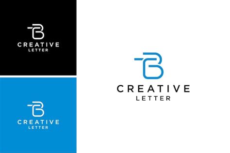 Premium Vector Simple Letter TB Logo Monogram BT Vector Design Logotype