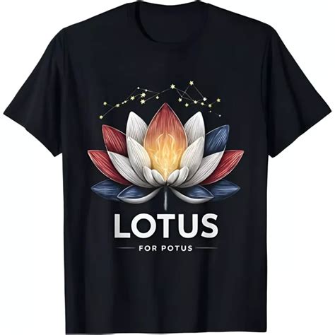 Kamala Harris 2024 Lotus For Potus President Election T Shirt