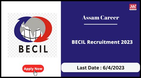 Assam Career BECIL Recruitment 2023