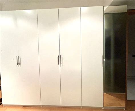 IKEA full-length wardrobe, Furniture & Home Living, Furniture, Shelves ...