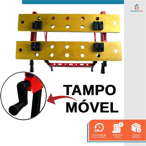 Kit Bancada De Ferramentas 4 Grampo Sargento F 6 Grampos Multiuso 6