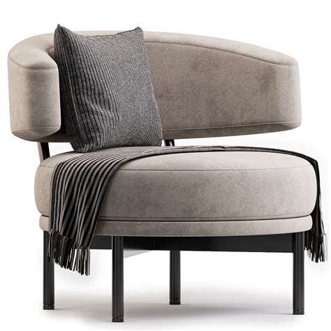 Neuilly Lounge Armchair By Bonaldo D Model For Corona