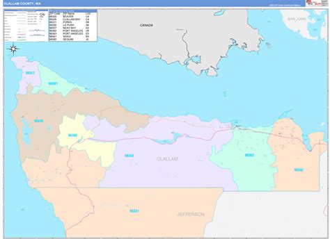 Clallam County Precinct Maps