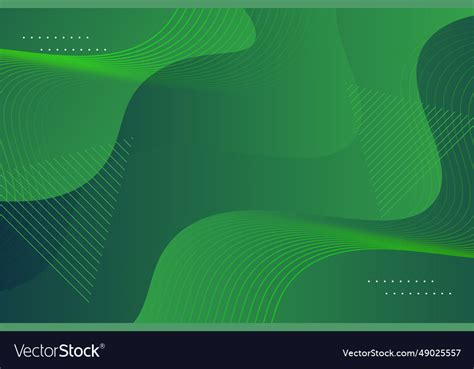 Abstract dark green geometric background Vector Image