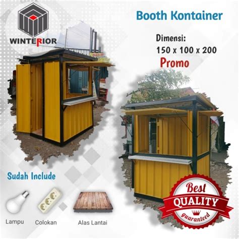 Jual Booth Container Booth Kontainer Gerobak Jualan Gerobak