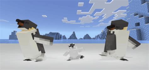 Simple Penguins Minecraft Addon