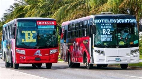 Urge que transporte público de Cancún se modernice debe haber voluntad