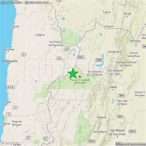 Red Geocientífica De Chile On Twitter Revisado ⚠️ Sismo De Magnitud 36 Ml Ocurrió A Las