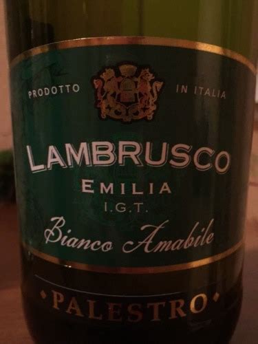 Palestro Lambrusco Bianco Amabile Vivino Us