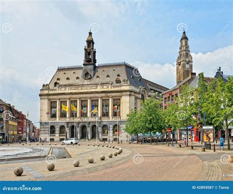 Centre De Charleroi Belgique Photographie éditorial Image Du Pays