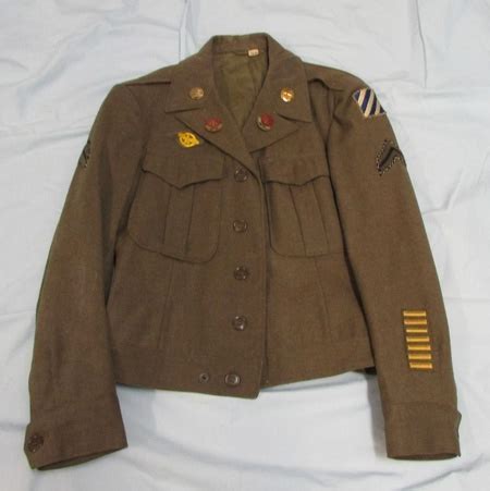 Stewarts Military Antiques ON HOLD US WWII Ike Jacket 3rd