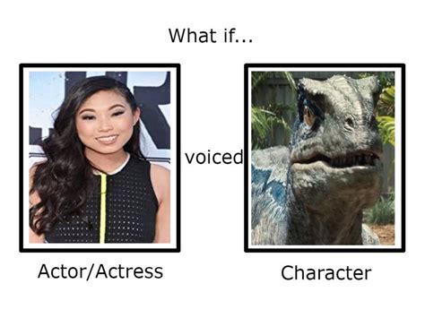 What If Awkwafina Voiced Blue Meme By Thejurassicwonder On Deviantart