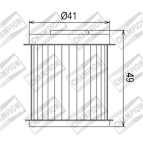 Champion Oil Filter Element - COF068