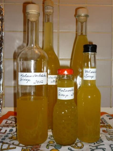 Holunderbl Tensirup Rezept Mit Bild Kochbar De