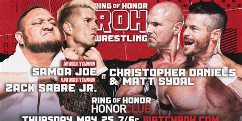 Ring Of Honor Tv Results