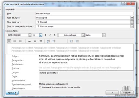 Tutoriel Word Comment Crire Dans La Marge D Un Document Tutoriel Word