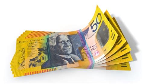 Australian Dollar Bank Notes Spread Stock Photo By Albund