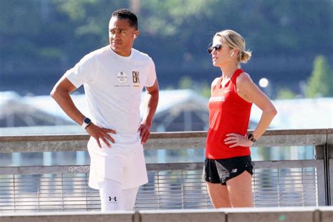 Amy Robach And T J Holmes Spotted Enjoying An Early Morning Workout