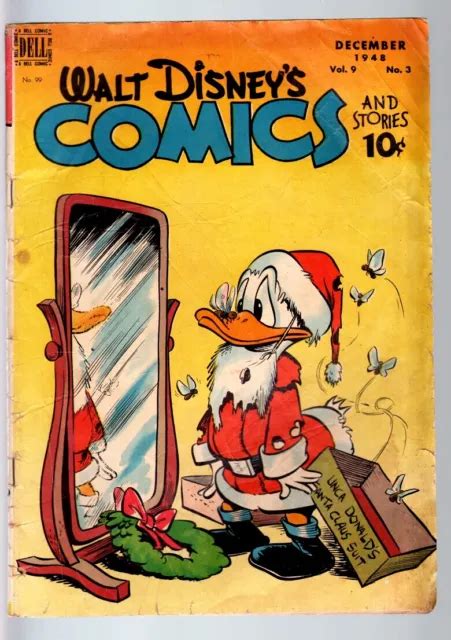 WALT DISNEY S COMICS And Stories 99 1948 Donald Duck Mickey Mouse C