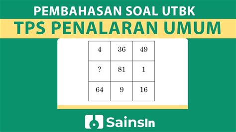 Contoh Soal Snbt 2023 Materi Penalaran Umum Lengkap Dengan Hot Sex Picture