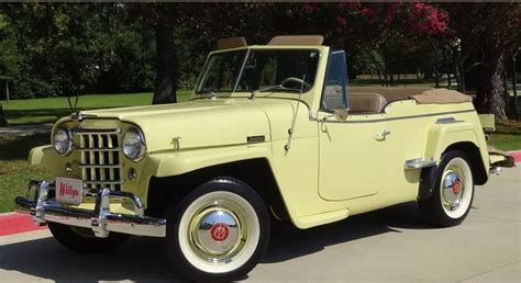 1950 Willys Jeepster Convertible Presented As Lot L109 At Kissimmee Fl