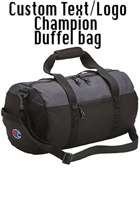 Custom Wholeslae Champion Barrel Duffle Personalized Bag