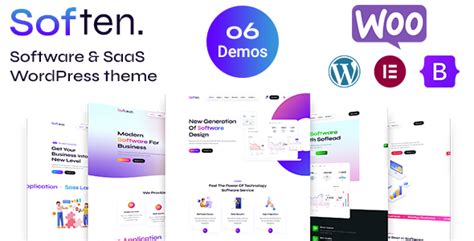 soften software saas wordpress theme  themeht themeforest
