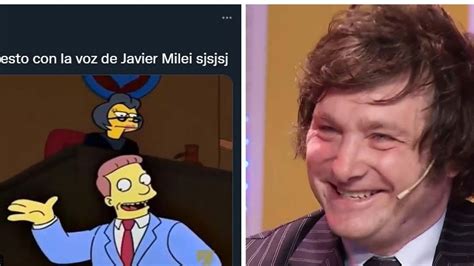 La Voz De Milei Apareci En Un Cap Tulo De Los Simpson Y Estallaron Los