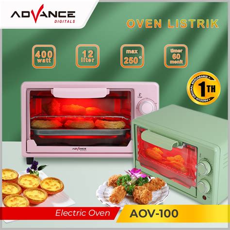 Jual Advance Oven Listrik 9L 500W Multifungsi AOV100 Garansi 1 Tahun