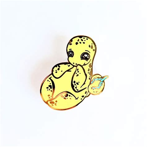 Cute Loch Ness Monster Enamel Pin Baby Loch Ness Pins Cute Nessie