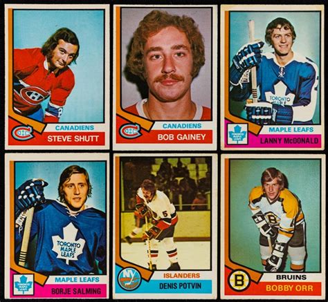 Lot Detail And O Pee Chee Hockey Complete Cards Sets