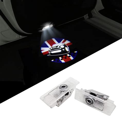 Akarin 2 Pcs Colorfast LED Car Door Logo Lights Courtesy Projector