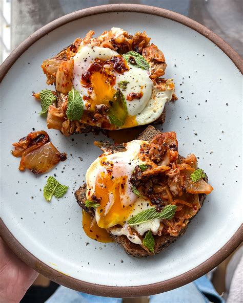 Kimchi Fried Eggs Justine Doiron