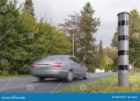 Radar speed camera stock image. Image of drive, fast - 45656783