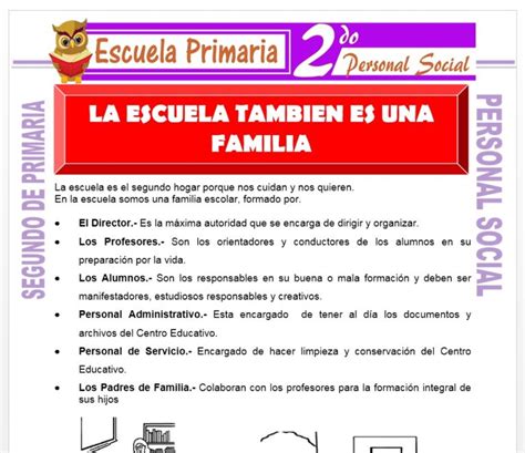 Personal Social Para Segundo De Primaria Escuela Primaria Images