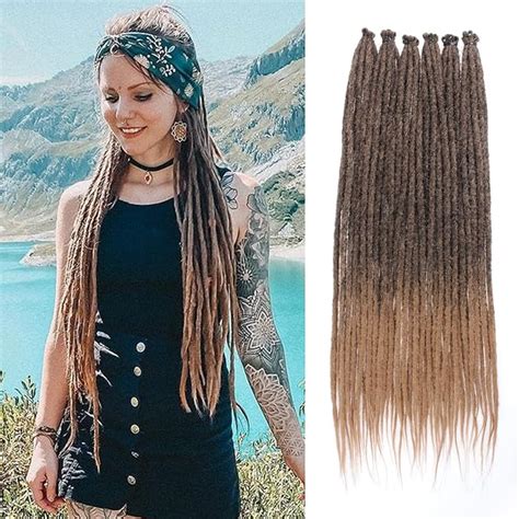 Amazon Leeven 24 Inch Synthetic Dreadlock Extensions 40 Strands