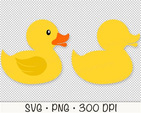 Buy Rubber Duck Ducky SVG Vector Cut File And PNG Transparent Online In