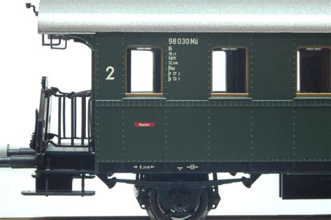 Brawa H0 45804 Einheits Nebenbahnwagen Di 24 Der DB 2 Klasse Neu