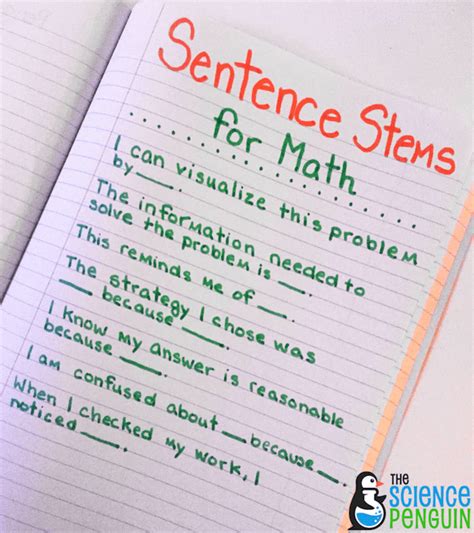 starting   sentence stems