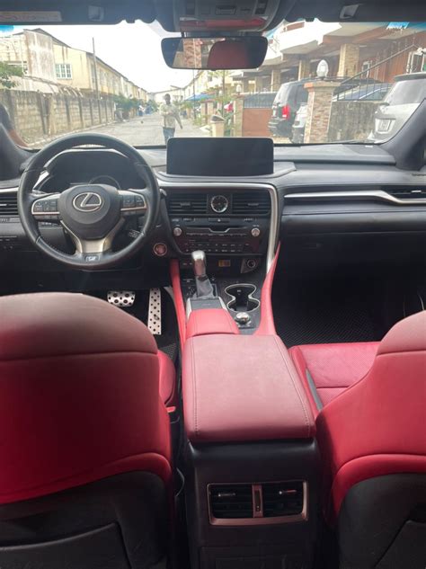 Tokunbo 2020 Lexus Rx 350 F Sport Fullest Options Red Interior 25m Only Autos Nigeria